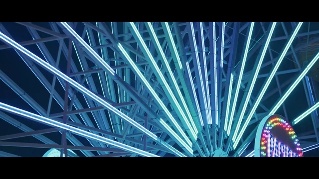 Video Reference N3: Blue, Light, Line, Architecture, Design, Graphic design, Font, Neon, Animation, Electric blue