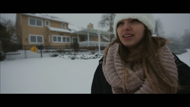 Video Reference N9: snow, winter, photograph, freezing, girl, fun, photography, fur, smile, outerwear, Person