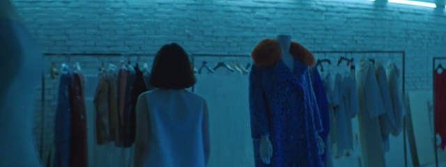 Video Reference N3: blue, light, outerwear, dress, electric blue, darkness, screenshot