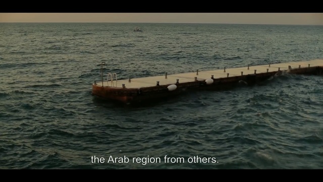 Video Reference N1: water transportation, sea, waterway, fixed link, water resources, calm, water, channel, boat, horizon