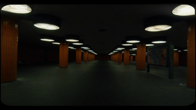 Video Reference N0: Light, Lighting, Darkness, Architecture, Column, Night, Ceiling, Infrastructure, Building, Room