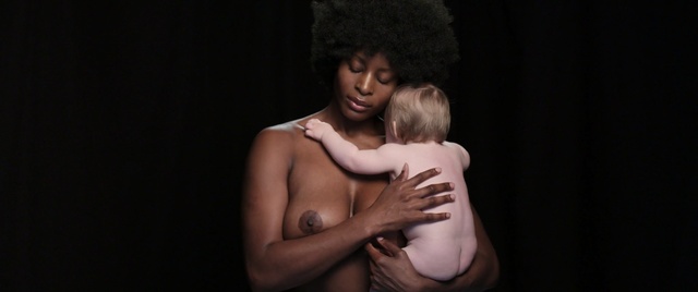 Video Reference N1: darkness, human body, hand, human, performance art, girl, muscle, performance, neck, model, Person