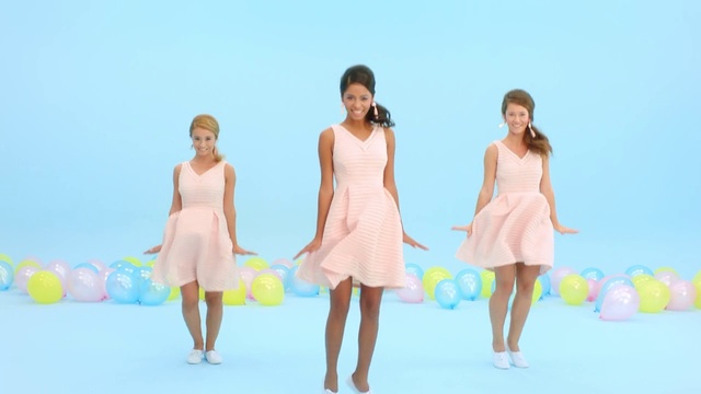 Video Reference N3: Pink, Dress, Yellow, Fashion, Fun, Event, Leisure