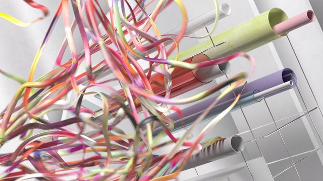 Video Reference N3: Pink, Cable management, Electrical wiring, Plant, Wire, Cable, Electronics, Circuit, Abstract