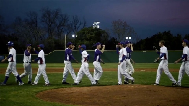 Video Reference N13: Sports, Sport venue, Baseball player, Team sport, Ball game, Player, Bat-and-ball games, College baseball, Baseball field, Baseball uniform, Person
