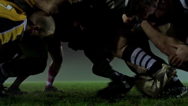 Video Reference N21: Sports gear, Rugby, Tackle, Player, Personal protective equipment, Sports, Grass, Rugby union, Games, Team sport
