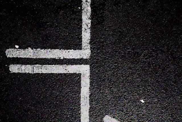Video Reference N1: Black, White, Asphalt, Black-and-white, Text, Line, Font, Road surface, Monochrome, Photography