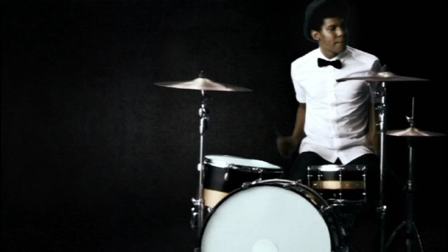 Video Reference N1: drum, percussion instrument, musical instrument, drumstick, stick, Person