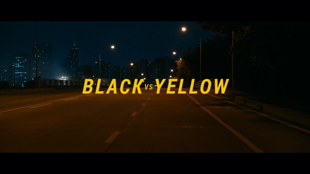 Video Reference N2: night, yellow, atmosphere, sky, infrastructure, light, street light, darkness, lane, lighting
