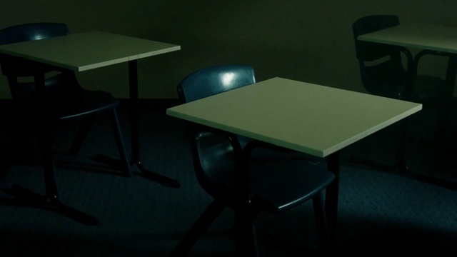Video Reference N3: furniture, table, light, chair, desk, glass, darkness, angle