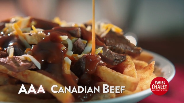 Video Reference N2: Dish, Food, Cuisine, Poutine, Ingredient, Fast food, Junk food, Cheese fries, Meat, Produce