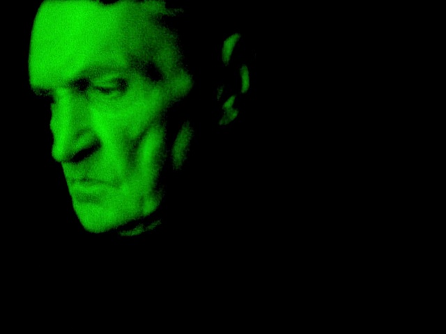 Video Reference N2: Green, Face, Black, Head, Human, Photography, Darkness, Fictional character, Portrait