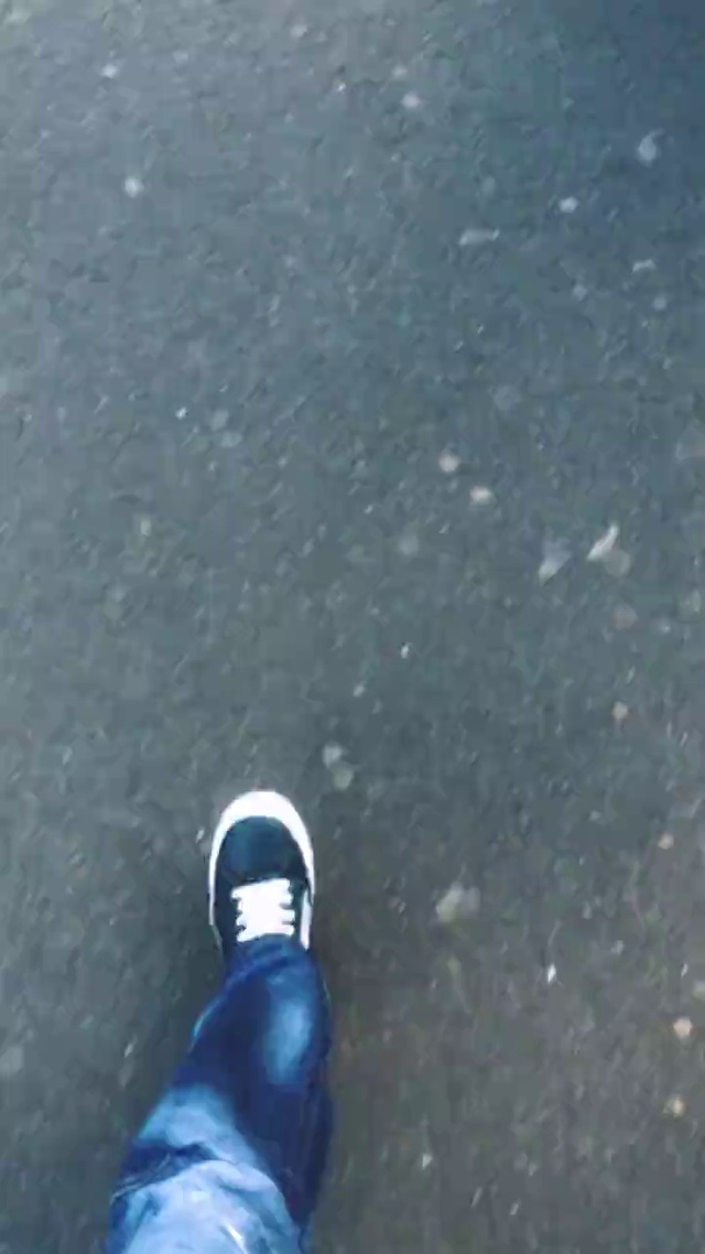Video Reference N8: Water, Asphalt, Blue, Footwear, Road surface, Shoe