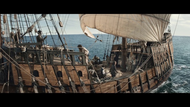 Video Reference N5: Galleon, Sailing ship, Manila galleon, Galley, Caravel, Vehicle, Tall ship, Boat, Ship, Watercraft