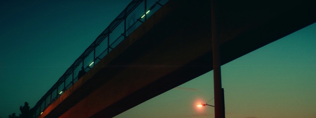 Video Reference N1: Sky, Architecture, Bridge, Blue, Light, Lighting, Metropolitan area, Street light, Night, Evening