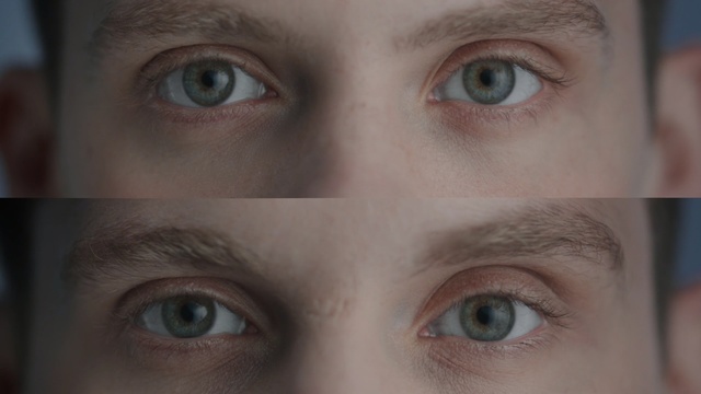 Video Reference N0: eyebrow, face, eyelash, forehead, eye, cheek, nose, close up, eye shadow, lip