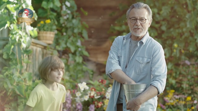 Video Reference N1: People, Photograph, Botany, Male, Child, Spring, Grandparent, Adaptation, Garden, Plant, Person