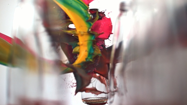 Video Reference N7: Red, Leaf, Glass, Water, Colorfulness, Flower, Plant, Vase, Still life photography