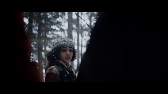 Video Reference N6: Photography, Darkness, Tree, Beanie, Fun, Headgear, Adaptation, Smile, Forest, Flash photography