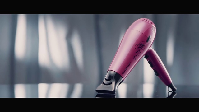 Video Reference N3: Hair dryer, Pink, Lip, Material property, Home appliance, Still life photography, Magenta