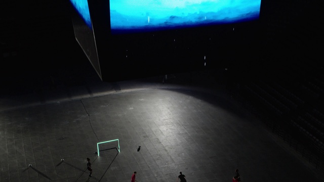 Video Reference N2: Light, Stage, Atmosphere, Lighting, Darkness, Space, Sky, Architecture, Performance, Technology