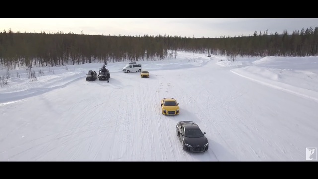 Video Reference N12: Snow, Winter, Vehicle, Snowmobile, Sky, Road, Ice, Car, Racing, Freezing