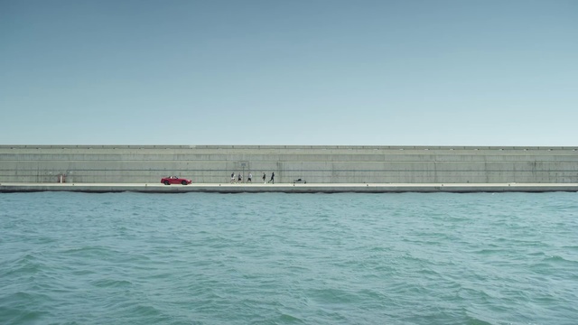 Video Reference N1: Water transportation, Sea, Boat, Ocean, Calm, Horizon, Vehicle, Channel, Watercraft, Boating