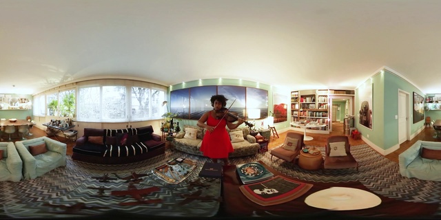Video Reference N11: Room, Interior design, Photography, Living room, Building, Fisheye lens, Table, House, Architecture, Furniture