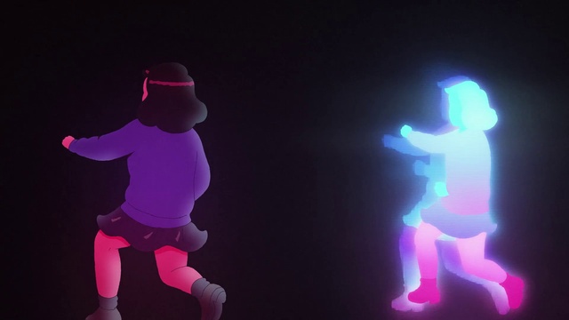 Video Reference N12: Light, Purple, Violet, Pink, Neon, Animation, Fun, Magenta, Performance, Dance