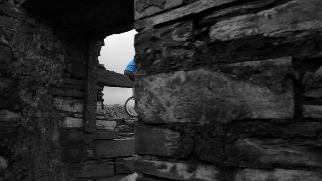 Video Reference N2: Ruins, Photograph, Wall, Stone wall, Architecture, Monochrome photography, Black-and-white, Building, Monochrome, Historic site