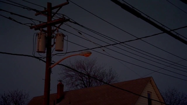 Video Reference N0: Overhead power line, Electricity, Sky, Electrical supply, Electrical wiring, Public utility, Atmospheric phenomenon, Line, Wire, Evening