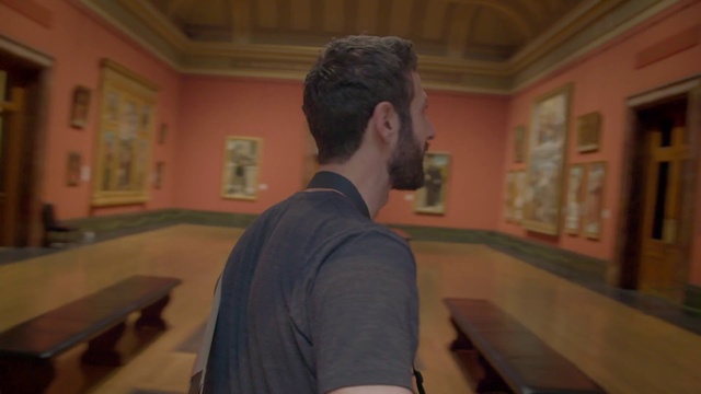 Video Reference N13: Fun, Snapshot, Chin, Room, Art, Hardwood, Tourist attraction, Temple, Neck, Wood