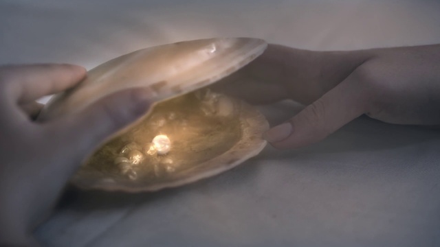 Video Reference N2: Hand, Organism, Finger, Shell, Fashion accessory, Pearl, Jewellery, Mineral