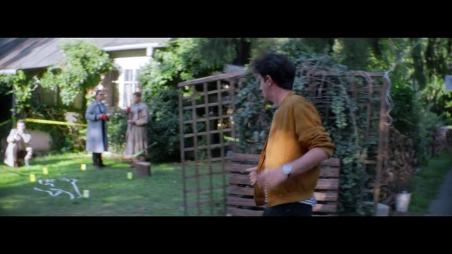 Video Reference N0: Photograph, Lawn, Garden, Grass, Tree, Yard, Backyard, Male, Snapshot, Public space, Outdoor, Person, Man, Young, Holding, Woman, Hand, Standing, Game, Table, Boy, Shirt, Frisbee, Girl, Playing, Wearing, Pizza, White, Yellow, Riding, Ball, Field, Court, Clothing, Plant