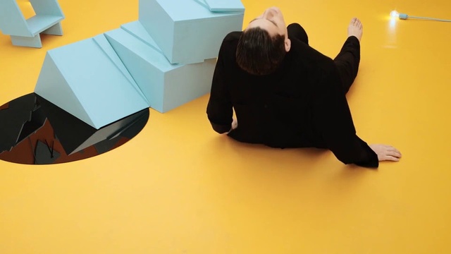 Video Reference N1: Yellow, Origami, Art, Floor, Room, Flooring, Paper, Paper product