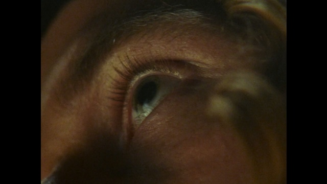 Video Reference N0: Eye, Face, Eyelash, Skin, Eyebrow, Iris, Close-up, Nose, Forehead, Organ