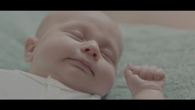 Video Reference N7: face, infant, skin, child, nose, cheek, head, mouth, forehead, close up