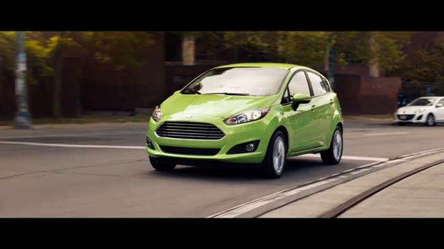 Video Reference N3: Land vehicle, Vehicle, Car, Motor vehicle, City car, Ford, Hatchback, Ford fiesta, Ford motor company, Automotive design