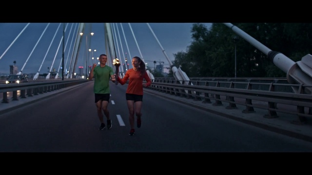 Video Reference N0: Long-distance running, Running, Recreation, Individual sports, Bridge, Marathon, Athletics, Exercise, Cable-stayed bridge, Ultramarathon