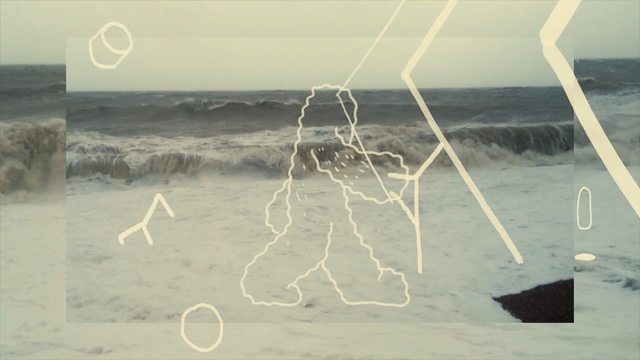 Video Reference N4: sea, shore, horizon, sky, ocean, wind, sand, wave, energy