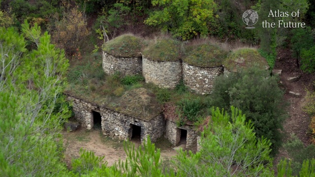 Video Reference N5: Ruins, Vegetation, Natural landscape, Grass, Tree, Rural area, Fortification, Plant, Architecture, Rock