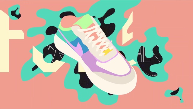 Video Reference N7: Footwear, Illustration, Graphic design, Pink, Font, Roller skates, Design, Shoe, Art, Clip art