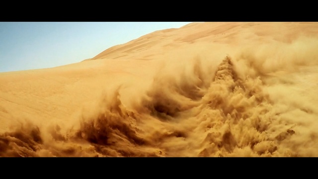 Video Reference N4: Nature, Natural environment, Sky, Atmospheric phenomenon, Sand, Landscape, Wave, Geological phenomenon, Dust, Desert