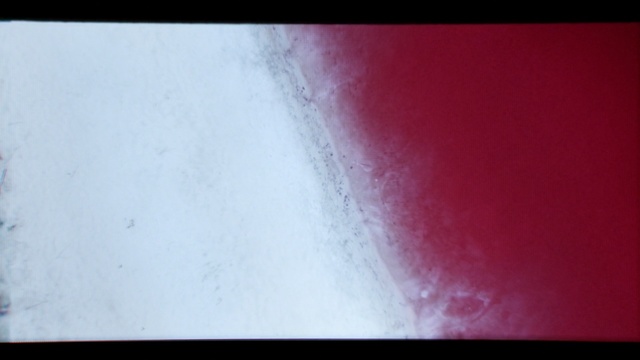 Video Reference N1: red, white, pink, atmosphere, sky, geological phenomenon, light, mouth, freezing, magenta