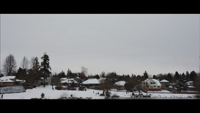 Video Reference N5: snow, winter, sky, tree, freezing, cloud, morning, atmosphere, landscape, evening