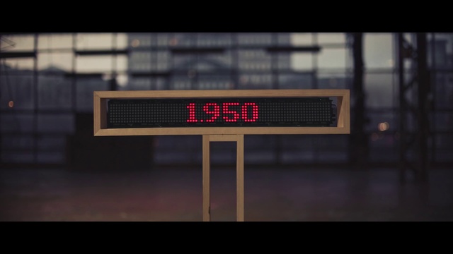 Video Reference N1: Display device, Text, Led display, Signage, Electronic signage, Technology, Electronic device, Scoreboard, Sign, Sitting, Street, Table, Red, Bench, Wooden, Standing, Night, White, City, Room, Bus, Screenshot