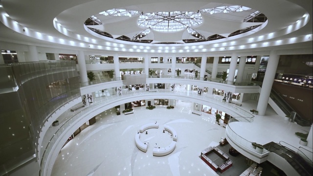 Video Reference N4: interior design, ceiling, daylighting, lobby, building, shopping mall