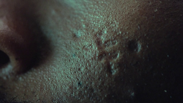 Video Reference N2: Green, Blue, Skin, Turquoise, Water, Close-up, Eye, Darkness, Photography, Space