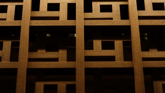 Video Reference N0: light, wood, architecture, line, symmetry, angle, darkness, night, daylighting