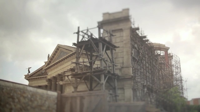 Video Reference N4: Architecture, Building, Sky, House, Ruins, City, Metal, Person